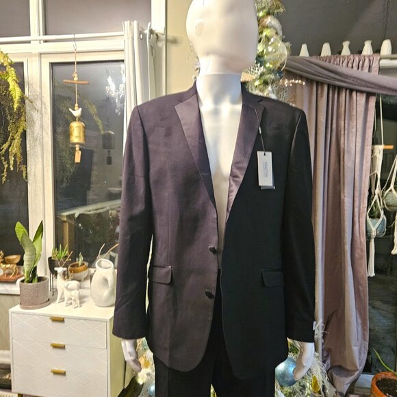 NWT Kenneth Cole Tuxedo, Formal Suit for Black Tie, 48R - Picture 5 of 10
